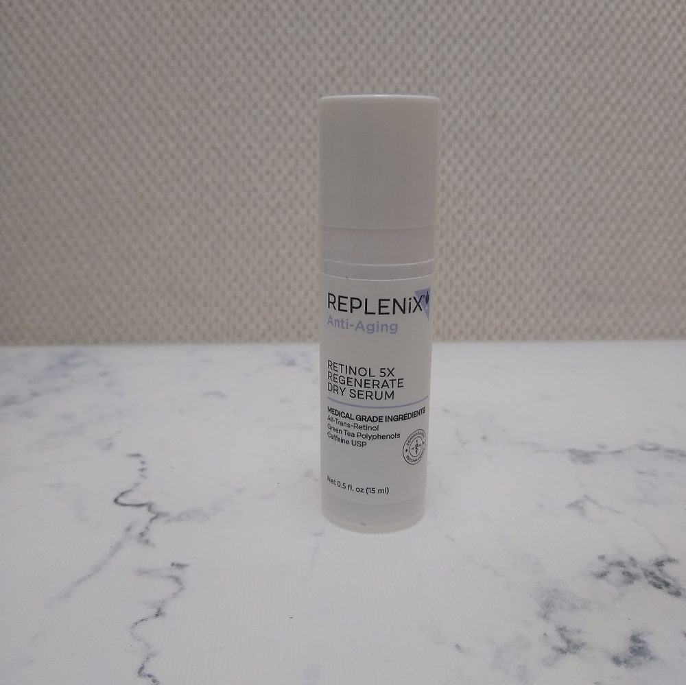 Replenix Retinol 5x Regenerate Dry Serum  0.5 Oz/15 mL Travel Size New